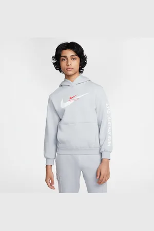 Nike Flísová mikina s kapucí Sportswear pro větší děti