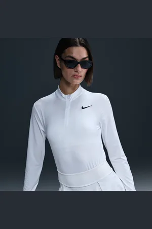 Nike Dámské golfové trička Dri-FIT Victory s UV ochranou a čtvrtinovým zipem