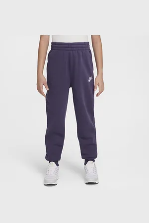 Nike Přiléhavé kalhoty Sportswear Club Fleece s vysokým pasem pro větší děti (dívky)