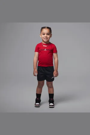 Nike Základní dvoudílná souprava Jordan se síťovanými kraťasy pro batolata