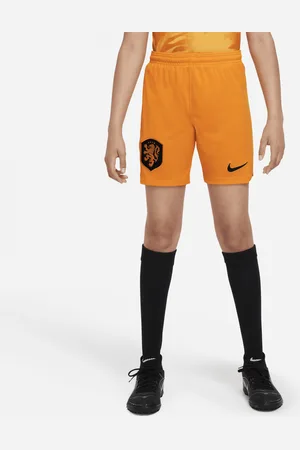 Nike Fotbalové kraťasy pro větší děti Dri-FIT Nizozemsko 2022/23 Stadium, domácí