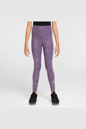 Nike Legíny One Dri-FIT s vysokým pasem pro větší děti (dívky)