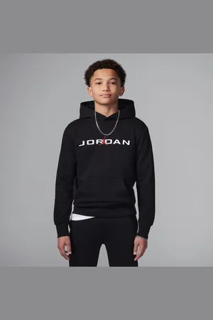 Nike Mikina Jordan Baseline s kapucí pro větší děti