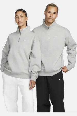 Nike Pánská mikina Solo Swoosh se čtvrtinovým zipem