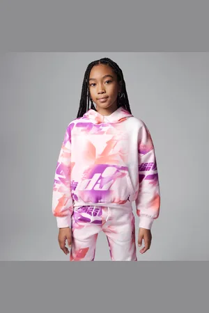 Nike Mikina Jordan Triple Team s kapucí a potiskem pro větší děti