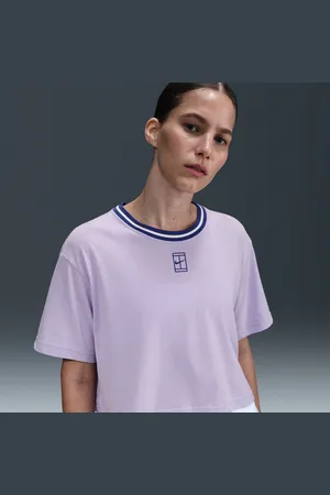 Nike Dámské zkrácené tričko Dri-FIT Heritage s krátkým rukávem