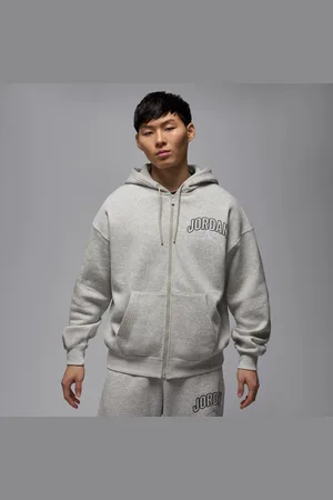 Nike Pánská volná mikina Jordan Brooklyn Fleece s kapucí a zipem po celé délce