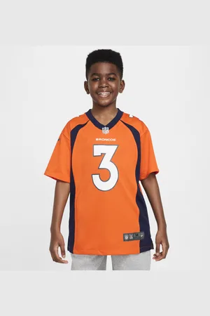 Nike Zápasový dres NFL Denver Broncos (Russell Wilson) na americký fotbal pro větší děti
