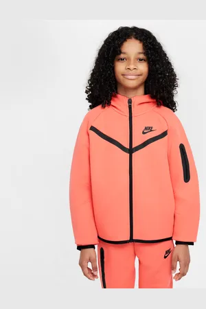 Nike Dívčí mikina s kapucí a dlouhým zipem Sportswear Tech Fleece