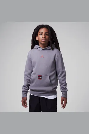 Nike Flísová mikina Jordan J-Day Brooklyn s kapucí pro větší děti