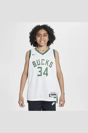Nike Dres NBA Swingman Milwaukee Bucks 2022/23 Association Edition pro větší děti