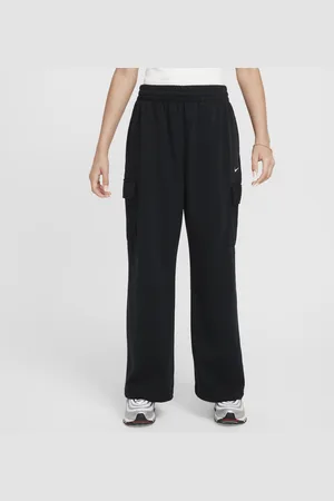 Nike Dívčí volné flísové kalhoty Sportswear Dri-FIT