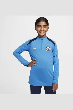Nike Fotbalové tréninkové tričko Chelsea FC Strike pro větší děti