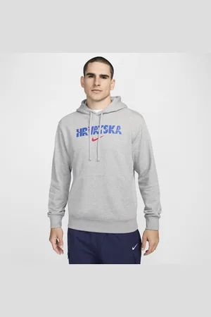 Nike Pánská mikina Football Chorvatsko Club Fleece s kapucí