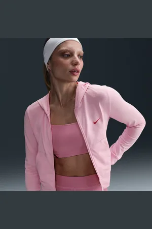 Nike Dámské tričko Sportswear s dlouhým rukávem, kapucí a zipem po celé délce