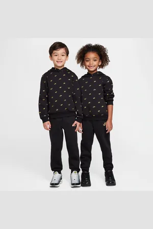 Nike Souprava Sportswear Powder Play s flísovou mikinou s kapucí a kalhotami pro malé děti