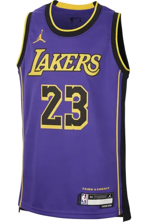 Nike Dres Jordan Dri-FIT NBA Swingman LeBron James Los Angeles Lakers Statement Edition pro větší děti (chlapce)