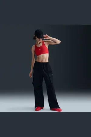 Nike Dámské volné cargo kalhoty Sportswear se středně vysokým pasem