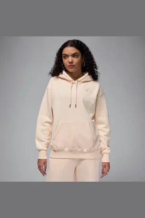 Nike Dámská mikina Jordan Flight Fleece s kapucí a saténovou podšívkou