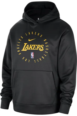 Nike Pánská mikina NBA Dri-FIT Los Angeles Lakers Spotlight s kapucí