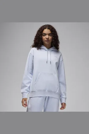 Nike Dámská mikina Jordan Flight Fleece s kapucí a saténovou podšívkou