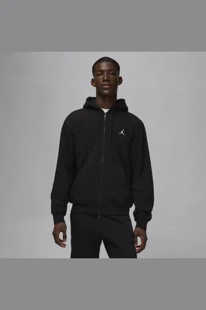 Nike Pánská mikina Jordan Brooklyn Fleece s kapucí a zipem po celé délce