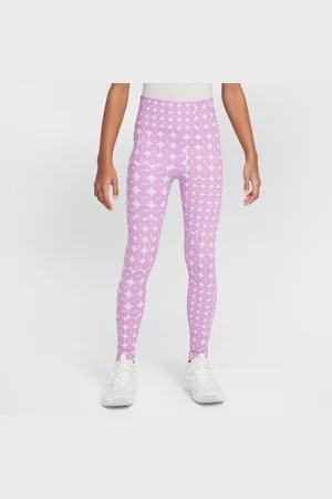 Nike Legíny One Dri-FIT s vysokým pasem pro větší děti (dívky)