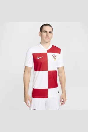 Nike Pánský zápasový/domácí fotbalový dres s krátkým rukávem Dri-FIT ADV Authentic Chorvatsko 2024/25