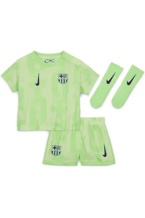 Nike Replika fotbalové trojdílné soupravy FC Barcelona Stadium 2024/25 pro kojence a batolata, třetí