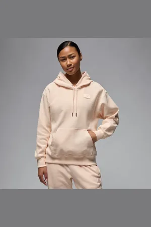 Nike Dámská mikina Jordan Flight Fleece z voštinové pleteniny s kapucí a saténovou podšívkou