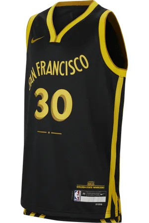 Nike Dres Dri-FIT NBA Swingman Stephen Curry Golden State Warriors 2023/24 City Edition pro větší děti
