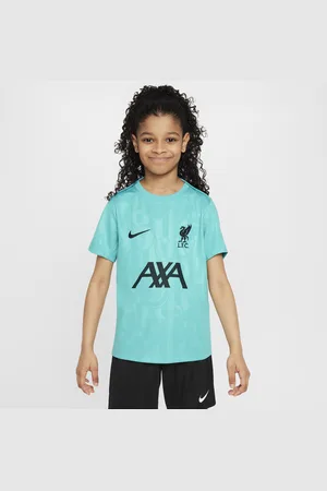 Nike Předzápasové fotbalové tričko Dri-FIT Liverpool FC Academy Pro s krátkým rukávem pro větší děti