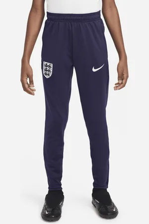 Nike Pleteninové fotbalové kalhoty Dri-FIT Anglie Strike pro větší děti