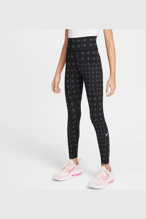 Nike Legíny One Dri-FIT s vysokým pasem pro větší děti (dívky)