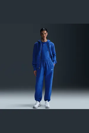 Nike Dámské volnější tepláky Sportswear Phoenix Fleece s vysokým pasem