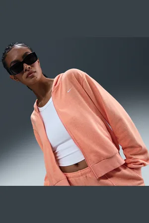 Nike Dámská volná mikina Sportswear Chill Terry z francouzského froté s kapucí a zipem po celé délce