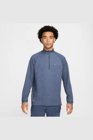 Nike Pánské vodoodpudivé běžecké tričko Pinnacle Running Division s polovičním zipem