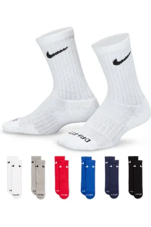 Nike Středně vysoké ponožky Dri-FIT Performance Basics pro malé děti (3 páry)