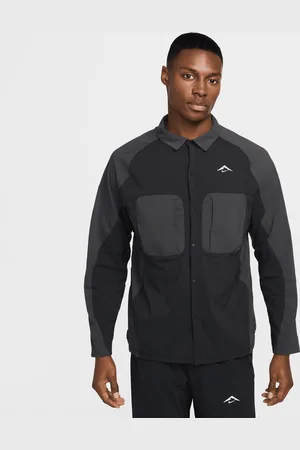 Nike Pánská běžecká košilová bunda Trail Dri-FIT ADV UV