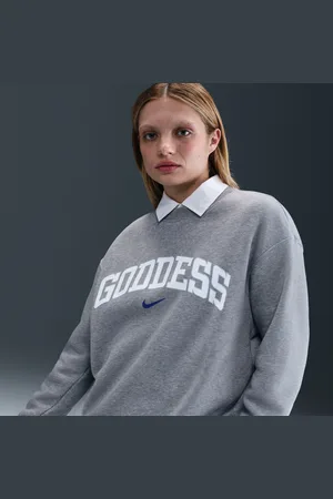 Nike Dámská volnější mikina Sportswear Phoenix Fleece s kulatým výstřihem
