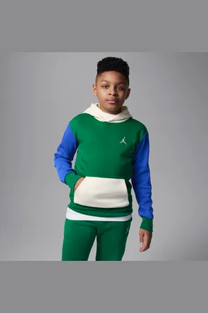Nike Flísová mikina Jordan Brooklyn s kapucí pro větší děti