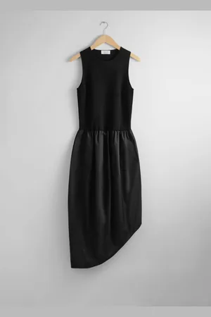 & OTHER STORIES Asymmetric Tank Midi Dress