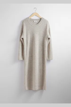 & OTHER STORIES Oversized Knit Midi Dress