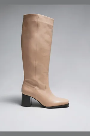 & OTHER STORIES Leather Knee Boots