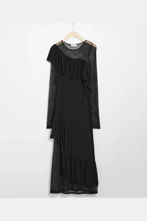 & OTHER STORIES Layered Knit Midi Dress