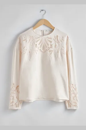 & OTHER STORIES Broderie Anglaise Blouse
