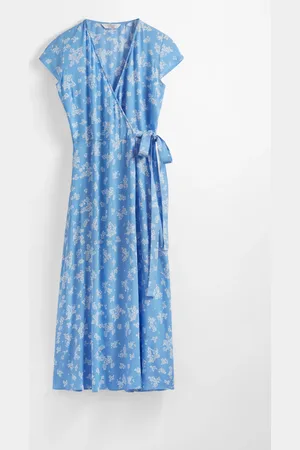 & OTHER STORIES Printed Midi Wrap Dress