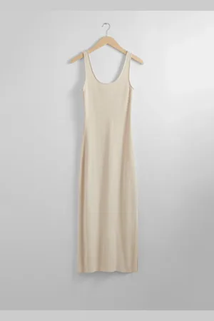 & OTHER STORIES Rib-Knit Tank Midi Dress