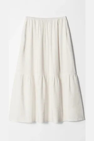 & OTHER STORIES Tiered Midi Skirt