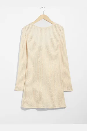 & OTHER STORIES Rib-Knit Mini Dress